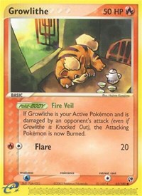 Growlithe 65/100 · Reverse Holo