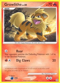 Growlithe 89/132 · Reverse Holo