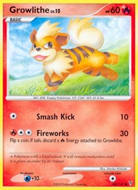 Growlithe 108 · Reverse Holo
