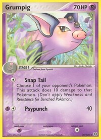 Grumpig 30/106 · Reverse Holo