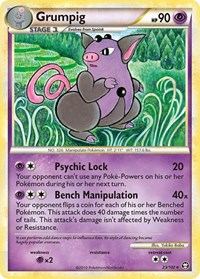 Grumpig 23/102 · Reverse Holo