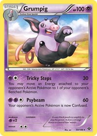 Grumpig 50/146 · Reverse Holo