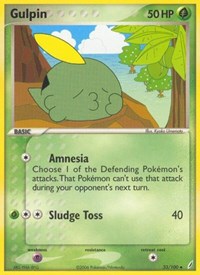 Gulpin 33/100 · Reverse Holo