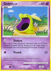 Gulpin 40/99 · Reverse Holo