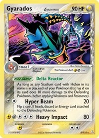Gyarados (Delta Species) 8/110 · Reverse Holo