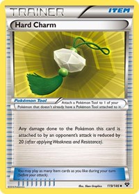 Hard Charm 119/146 XY Base Set Reverse Holo Pokémon card