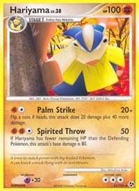 Hariyama 41/106 · Reverse Holo