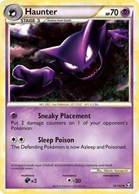 Haunter 35/102 · Reverse Holo