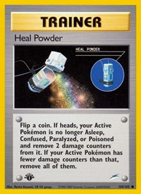 Heal Powder 104/105 Neo Destiny 1st Edition Pokémon card