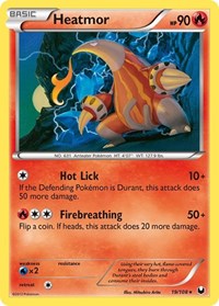 Heatmor 19/108 · Reverse Holo