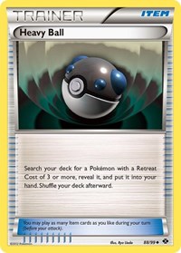 Heavy Ball 88/99 Next Destinies Reverse Holo Pokémon card