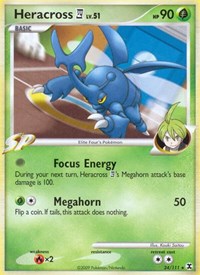 Heracross E4 24/111 · Reverse Holo