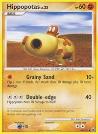 Hippopotas 66/100 · Reverse Holo
