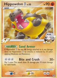Hippowdon E4 42/111 · Reverse Holo