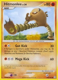 Hitmonlee 100/146 · Reverse Holo