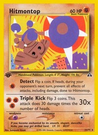Hitmontop 22/75 · 1st Edition