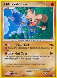 Hitmontop 101/146 · Reverse Holo