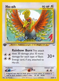Ho-oh 18/64 · 1st Edition