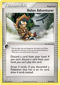 Holon Adventurer 85/110 EX Holon Phantoms Pokémon card