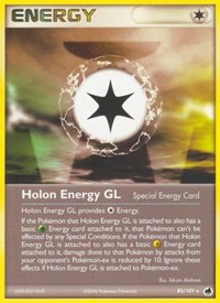 Holon Energy GL 85/101 EX Dragon Frontiers Reverse Holo Pokémon card