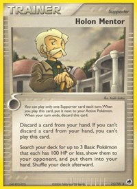 Holon Mentor 75/101 EX Dragon Frontiers Reverse Holo Pokémon card
