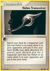 Holon Transceiver 98/113 EX Delta Species Reverse Holo Pokémon card