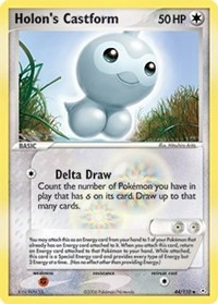 Holon's Castform 44/110 · Reverse Holo