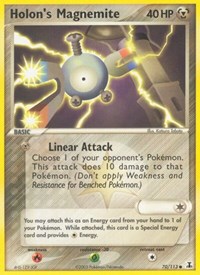 Holon's Magnemite 70/113 · Reverse Holo