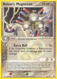 Holon's Magneton 22/113 · Reverse Holo