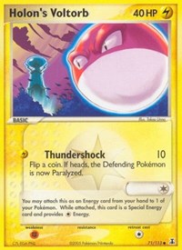Holon's Voltorb 71/113 · Reverse Holo