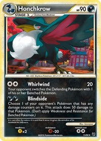 Honchkrow 15/90 · Reverse Holo