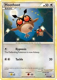 Hoothoot 66/123 · Reverse Holo