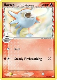 Horsea (Delta Species) 66/110 · Reverse Holo