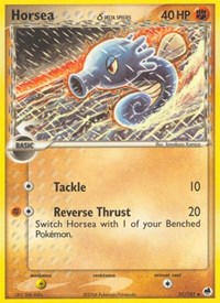 Horsea (Delta Species) 31/101 · Reverse Holo