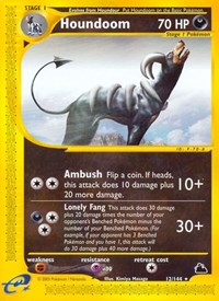 Houndoom 012/144 · Reverse Holo