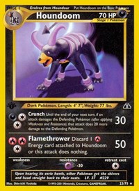 Houndoom 23/75 · 1st Edition