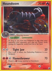 Houndoom 7/115 · Reverse Holo