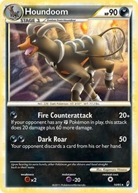 Houndoom 10/95 · Reverse Holo