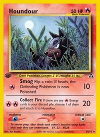 Houndour 24/75 · 1st Edition