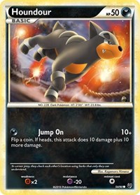 Houndour 54/90 · Reverse Holo