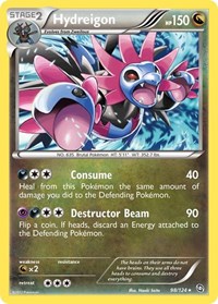 Hydreigon 98/124 · Reverse Holo