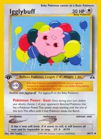 Igglybuff 40/75 · 1st Edition