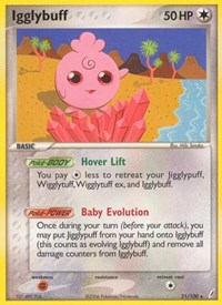 Igglybuff 21/100 · Reverse Holo