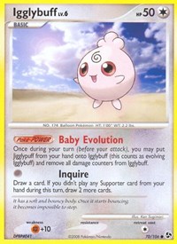 Igglybuff 70/106 · Reverse Holo