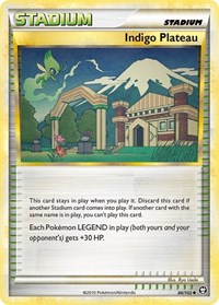 Indigo Plateau 86/102 Triumphant Reverse Holo Pokémon card