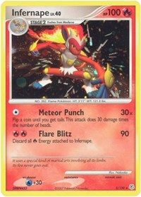 Infernape 5/130 · Reverse Holo