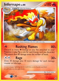 Infernape 31/127 · Reverse Holo