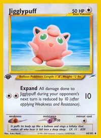 Jigglypuff 044/105 · 1st Edition