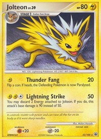 Jolteon 23/100 · Reverse Holo