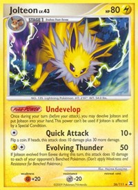Jolteon 26/111 · Reverse Holo